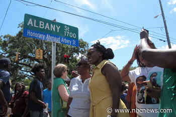 Ahmaud Arbery's hometown honors him following end of hate crime case
