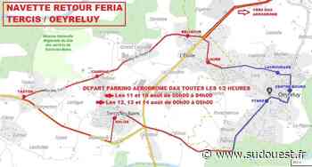 Tercis-les-Bains : une navette prévue pour ramener les festayres de Dax jusqu’à Tercis et Oeyreluy - Sud Ouest