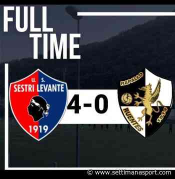 RAPALLO RUENTES In archivio il test amichevole col Sestri Levante - SettimanaSport