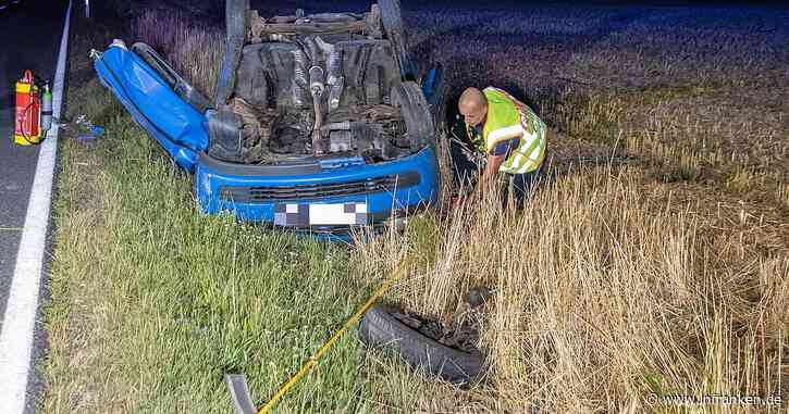 Kreis Coburg: Autofahrerin lebensgefährlich verletzt - Ersthelfer werden zu Rettern - inFranken.de