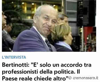 Fausto Bertinotti (e' ancora comunista o è davvero ciellino?) esprime il suo parere (molto concreto), ma Stefania Bonaldi lo fulmina: “...lo spiega lui il paese reale” - Cremona Sera