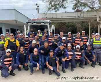 Guardas municipais de Anchieta participam de curso de agentes de trânsito - Pérola Capixaba