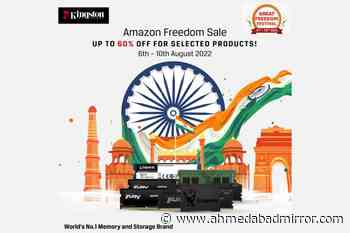 Kingston Technology offers up to 60% discount for Amazon's Great Freedom Festival Sale - Ahmedabad Mirror