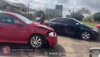 Medianeira: Veículos colidem em cruzamento no Bairro Cidade Alta - Guia Medianeira