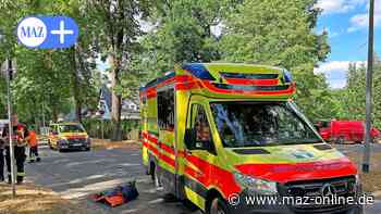 Falkensee: Schwerer Unfall mit Motorradfahrer - Märkische Allgemeine Zeitung