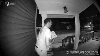 Porch pirate snatches up as many packages as he can from Griffin house - WSB Atlanta