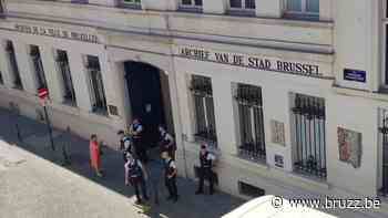 Ei zo na brand in stadsarchief Brussel door vergrootglaseffect onder koepel - BRUZZ