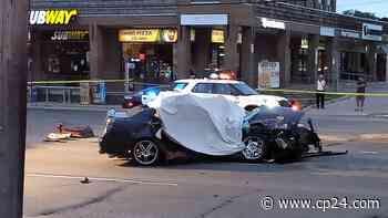 One dead, two others hurt in crash on border of Toronto and Thornhill - CP24