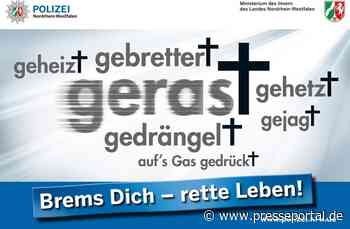 POL-ME: Geschwindigkeitsmessungen in der 33. KW - Kreis Mettmann - 2208044 - Presseportal.de