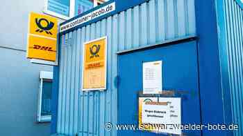 Postcontainer Oberreichenbach: Filiale nach Einbruch geschlossen