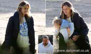 AFL star Buddy Franklin and wife Jesinta with kids at Sydney playground amid Gold Coast move rumour - Daily Mail