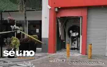Explotan cajero automático en Ixtapaluca para robarlo - SéUnoNoticias