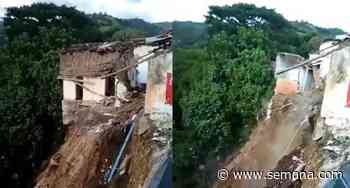 Video: cuatro viviendas se desprendieron de una montaña en Ebéjico, Antioquia - Revista Semana