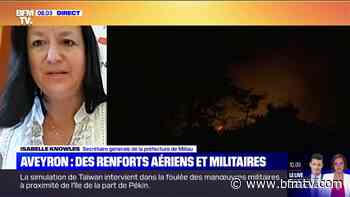 Incendie en Lozère et en Aveyron: la préfecture de Millau fait état de 700 hectares brûlés mais ne déplore aucune victime - BFMTV