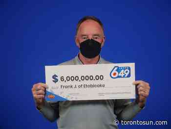 Etobicoke man is $6 million richer after lottery win - Toronto Sun