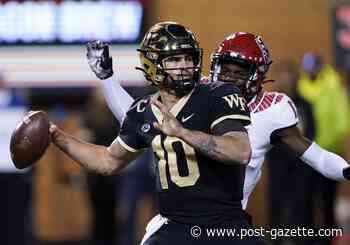 Wake Forest QB Sam Hartman out indefinitely with medical issue - Pittsburgh Post-Gazette