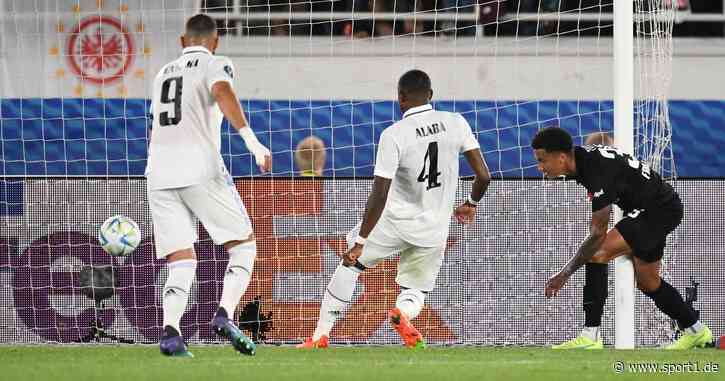 UEFA Supercup: Eintracht Frankfurt unterliegt Real Madrid - David Alaba trifft - SPORT1