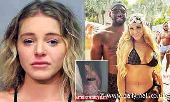 OnlyFans star Courtney Clenney is seen teary-eyed in mugshot from
