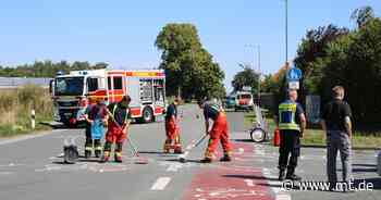 Unfall beim Abbiegen: Lübbecker Straße für rund zwei Stunden voll gesperrt - Mindener Tageblatt