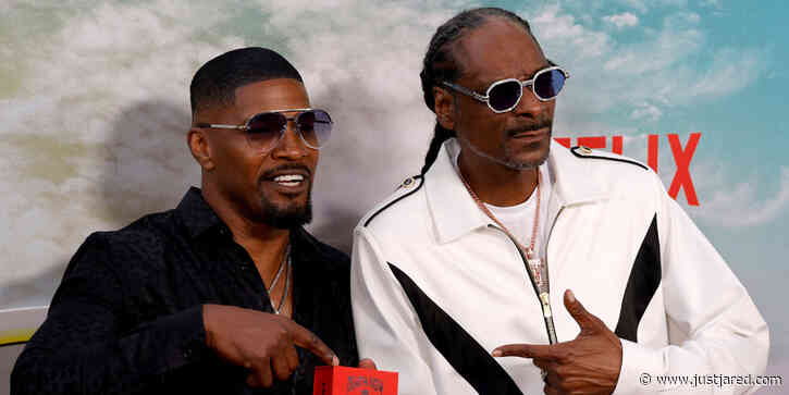 Jamie Foxx & Snoop Dogg Hang Out at World Premiere of 'Day Shift'