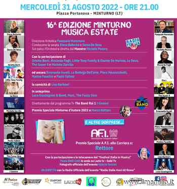 Genzano | Luca Guadagnini & Band alla Rassegna Musicale "Minturno Musica Estate 2022". Sul palco... - ilmamilio.it - L'informazione dei Castelli romani