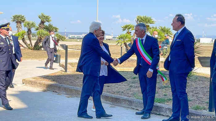 Presidente Mattarella arrivato ad Alghero per le vacanze - Agenzia ANSA