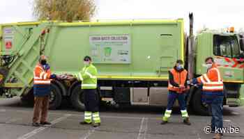 Zet je afvalzak vroeger buiten in regio Kortrijk-Waregem, ophalers vermijden de hitte - KW.be - KW.be