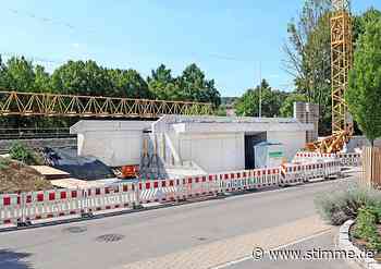 Nächste Woche wird die neue Brücke in Weinsberg eingeschoben - Heilbronner Stimme