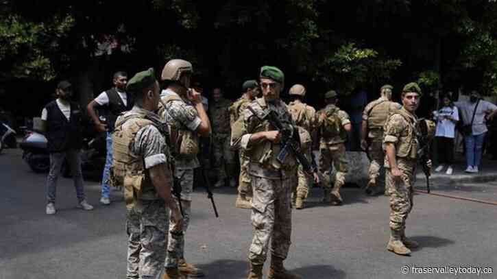 Armed man demanding savings holds Beirut bank staff hostage