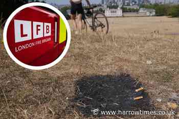 London Fire Brigade says they dealt with 340 fires in first week of August