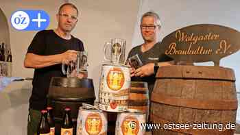 Wolgast-Bier gibt es jetzt in limitierten Fässern mit Lokalkolorit - Ostsee Zeitung