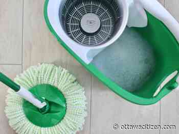 Around the house: Spin mops are simple to use, and sustainable