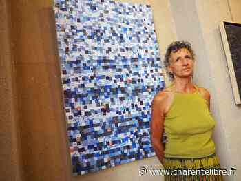 Cognac : Les champs de lin abstraits de Michèle Billion s’exposent au Couvent des Récollets - Charente Libre