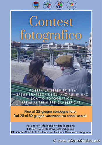 Putignano - Contest di fotografia: "L'invecchiamento attivo e la creatività" - Putignano Informatissimo