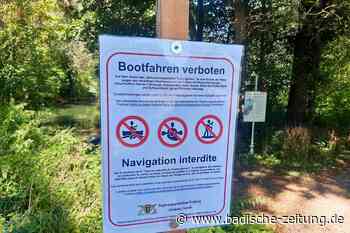 Bootfahren ist ab Freitag in den Naturschutzgebieten verboten - Kreis Emmendingen - badische-zeitung.de