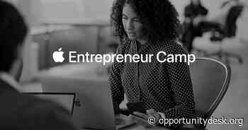Apple Entrepreneur Camp 2022 for Black Founders - Opportunity Desk