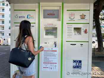 Albaro, nuovo ecocompattatore per plastica e cartoni in piazza Leonardo da Vinci - Genova24.it