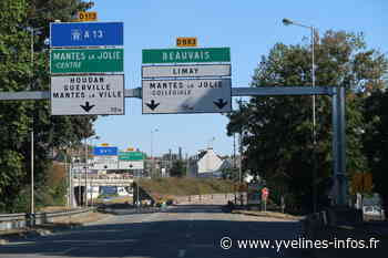 La D 983 fermée dans le secteur de Mantes-la-Ville - yvelines-infos