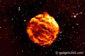 Australian Supercomputer Creates Image of Supernova Remnant Using Radio Telescope Data