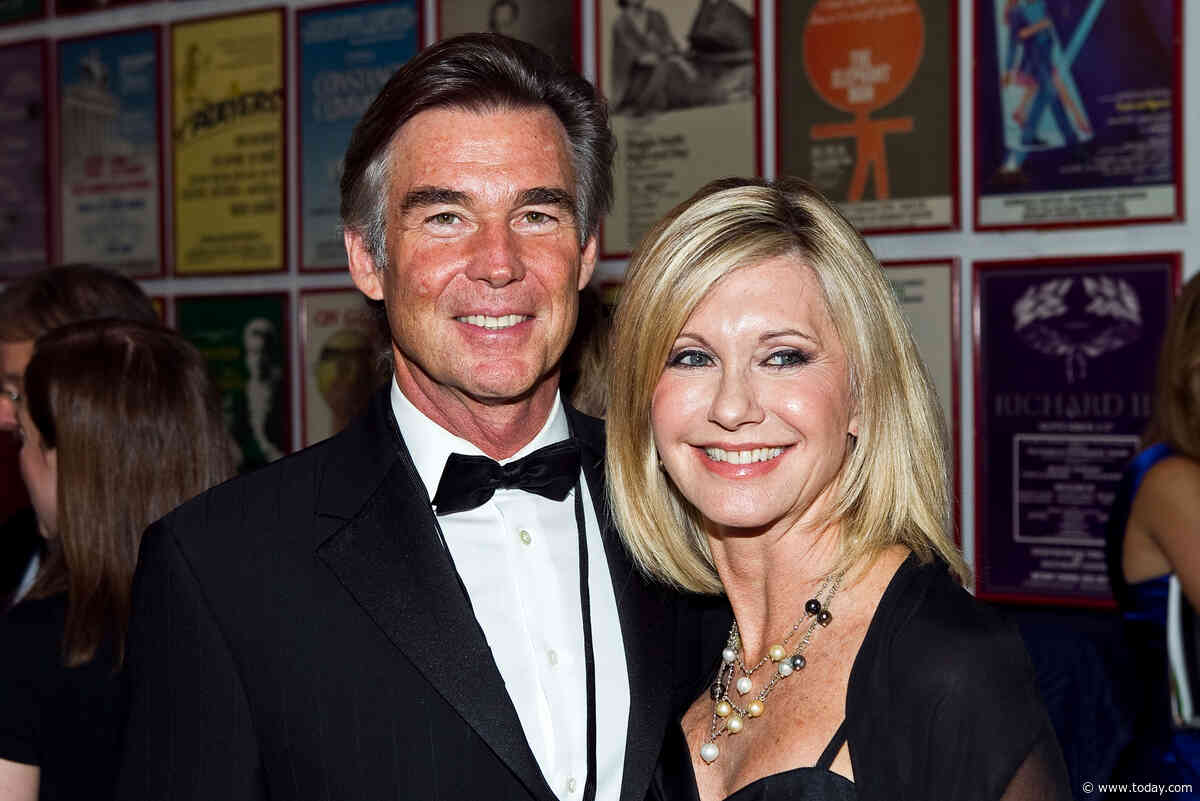 Olivia Newton-John’s husband says their love was ‘so deep, so real, so natural’ in new message