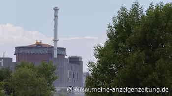 Ukraine-Krieg: Rauch steigt nahe Atomkraftwerk Saporischschja auf