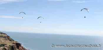 [Vidéo] Octeville-sur-Mer. On a testé pour vous le parapente avec Viking vol libre à Aquacaux - Le Courrier Cauchois