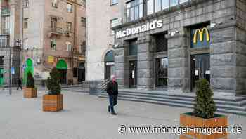 McDonald's": Einige Filialen in der Ukraine werden wieder geöffnet