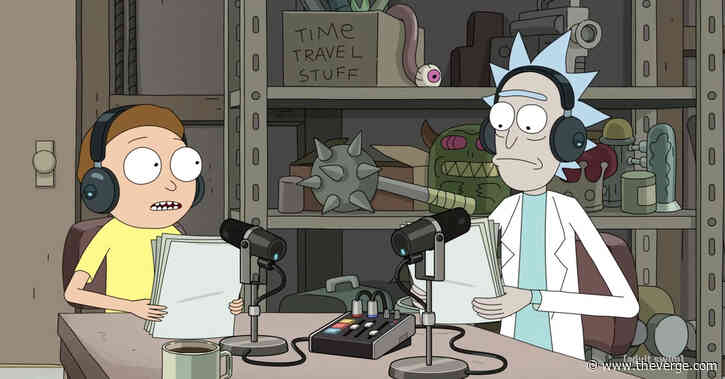 Rick and Morty are getting into the podcast game in first season 6 trailer