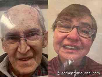 Edmonton police ask for help to find two missing seniors, both with medical conditions, dementia