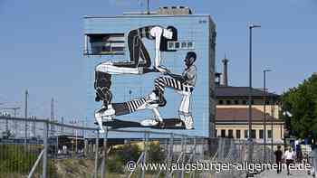 Das Mural zum Augsburger Friedensfest ist fertig