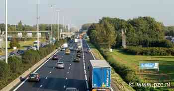 Ongeval op de E34 richting Eindhoven ter hoogte van Ranst: verkeer over de pechstrook - Provinciale Zeeuwse Courant