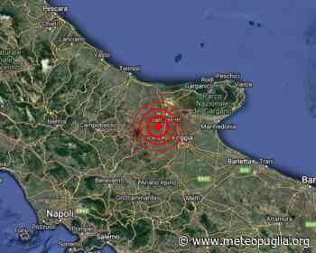 Terremoto a 10 km NW Lucera (FG), numerose segnalazioni - Meteo Puglia