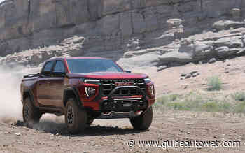 GMC dévoile le nouveau Canyon 2023 et l'AT4X