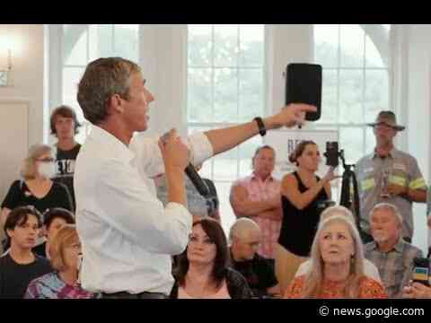 Beto O'Rourke curses at a gun control heckler while discussing the Uvalde shooting. - The Dallas Morning News